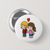 Liebe Button (Vorne & Hinten)