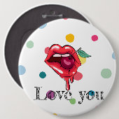 Liebe Button (Vorne & Hinten)