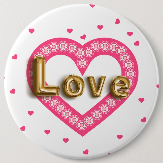 Liebe Button (Vorderseite)