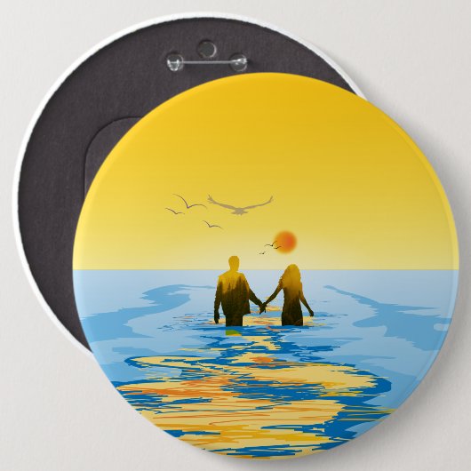 Liebe Button (Vorne & Hinten)