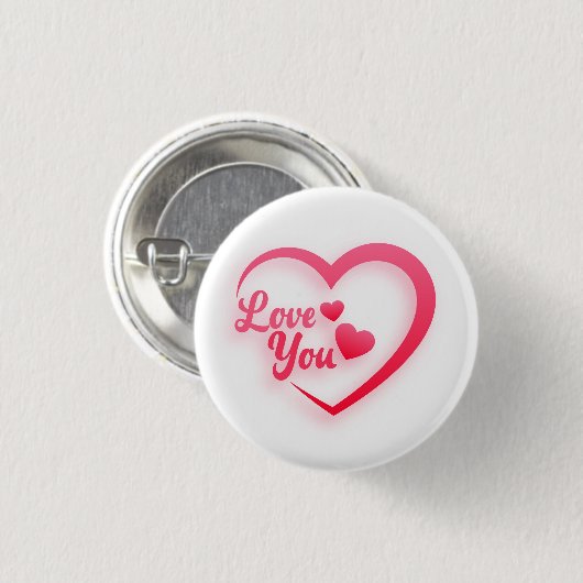 Liebe Button (Vorne & Hinten)