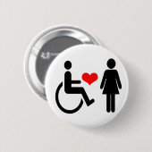 Liebe Button (Vorne & Hinten)