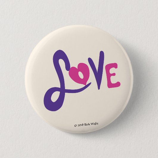 Liebe Button (Vorderseite)