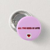 Liebe Button (Vorne & Hinten)