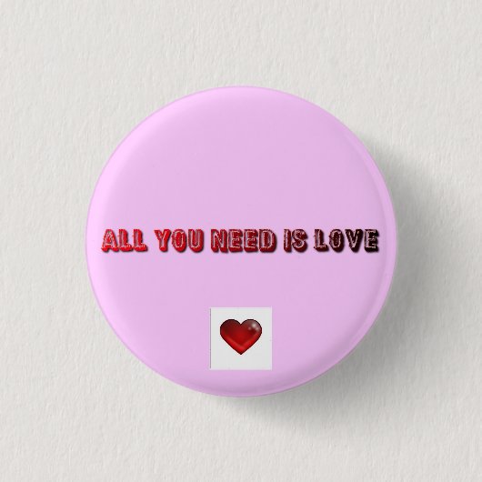 Liebe Button (Vorderseite)