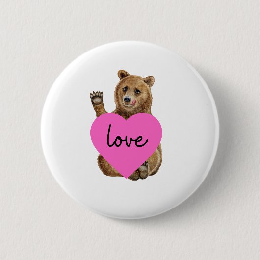 Liebe Button (Vorderseite)
