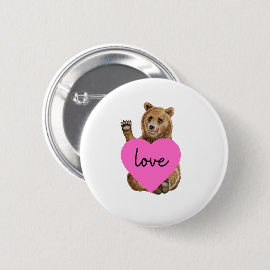 Liebe Button (Vorne & Hinten)