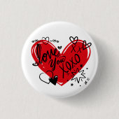 Liebe Button (Vorderseite)