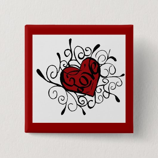 Liebe Button (Vorderseite)