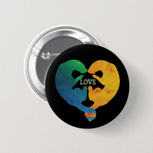 LIEBE BUTTON (Vorne & Hinten)