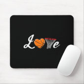 Liebe Bysketbyll Fan Player Coach Byllers Men Wome Mousepad (Mit Mouse)