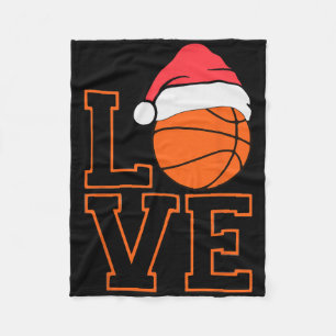 Liebe Bysketbyll Team Fan Hat Christmas Bysketbyll Fleecedecke
