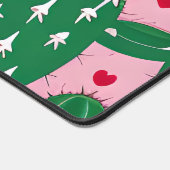 Liebe Cactus Pattern Schreibtischunterlage (Ecke)