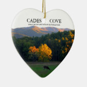 Liebe Cades Bucht-Weihnachtsverzierung Keramik Ornament (Rechts)