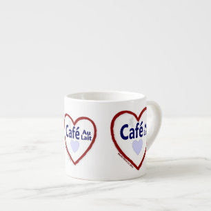 Liebe Café Au Lait - Espresso Tasse