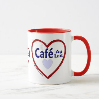 Liebe Café Au Lait - Ringer Tasse