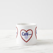 Liebe Café Latté - Espresso Tasse (Vorderseite)