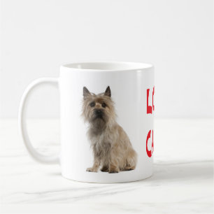 Liebe Cairn Terrier Welpen Hund Tasse
