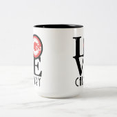 LIEBE Calgary 15oz Zweifarbige Tasse (Mittel)