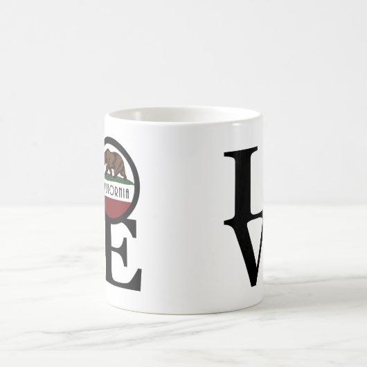 LIEBE California 11oz Kaffeetasse (Mittel)