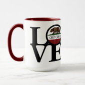 LIEBE California 15oz Tasse (Links)