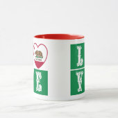 Liebe California State Flag Herbst Prix Tasse (Zentrum)