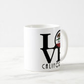 LIEBE Cambria 11oz Kaffeetasse (VorderseiteRechts)