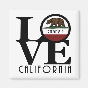 Liebe Cambria Kalifornien Magnet