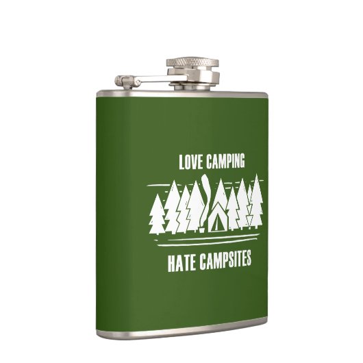 Liebe Camping, Hass-Campingplätze Flachmann (Rechts)