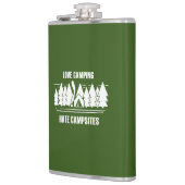 Liebe Camping, Hass-Campingplätze Flachmann (Links)