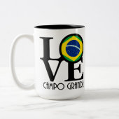 LIEBE Campo Grande 15oz Zweifarbige Tasse (Links)