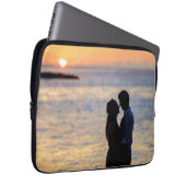 Liebe Canva Canvas Print Laptopschutzhülle (Vorne Rechts)