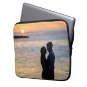 Liebe Canva Canvas Print Laptopschutzhülle (Vorderseite Links)