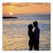 Liebe Canva Canvas Print Poster (Vorderseite)