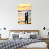 Liebe Canva Leinwanddruck (Insitu (Schlafzimmer))
