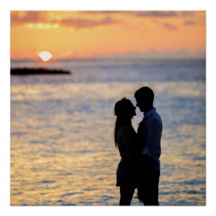Liebe Canva  Leinwanddruck Poster