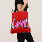 Liebe Canvas Bag Tasche (Von Nahem)