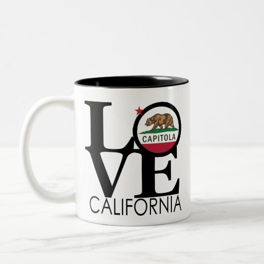 LIEBE Capitola 11oz Zweifarbige Tasse (Links)