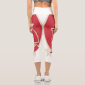 Liebe Capri Leggings (Rückseite)