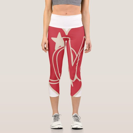 Liebe Capri Leggings (Vorderseite)
