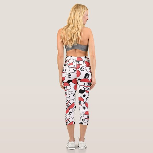 Liebe Capri Leggings (Rückseite)