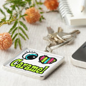 Liebe Caramel Schlüsselanhänger (Seite)