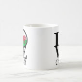LIEBE Cardiff Wales 11oz Kaffeetasse (Mittel)