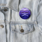Liebe Cares, Lila Herz_ Button (Beispiel)