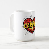 Liebe Carmen Kaffeetasse (Vorderseite Links)