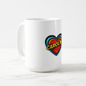 Liebe Caroline Kaffeetasse (Vorderseite Links)