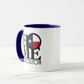 LIEBE Carrolton Texas Tasse (Vorderseite Links)