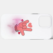 Liebe Case-Mate iPhone Hülle (Rückseite (Horizontal))
