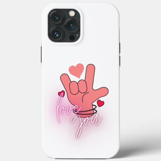 Liebe Case-Mate iPhone Hülle (Rückseite)
