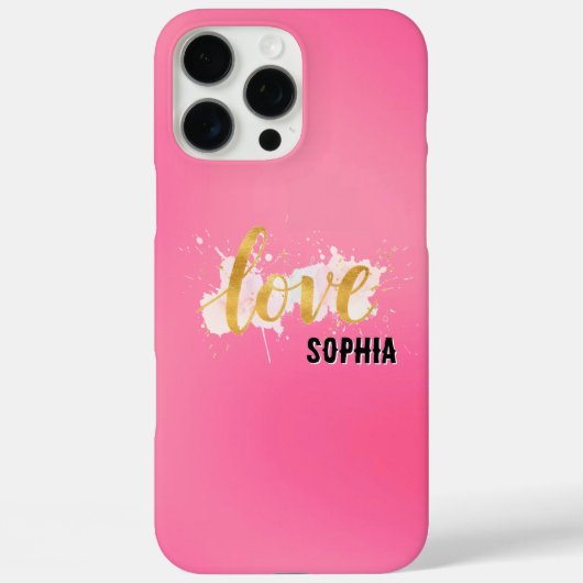 Liebe Case-Mate iPhone Hülle (Rückseite)
